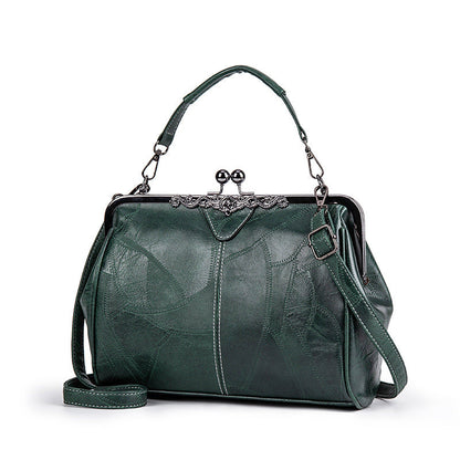 Retro Chic Clip Bag | Elegant PU Leather 7