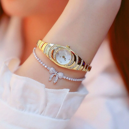 Rina Bracelet Watch for Women | Elegant Rhinestone Design, Durable Fit 1