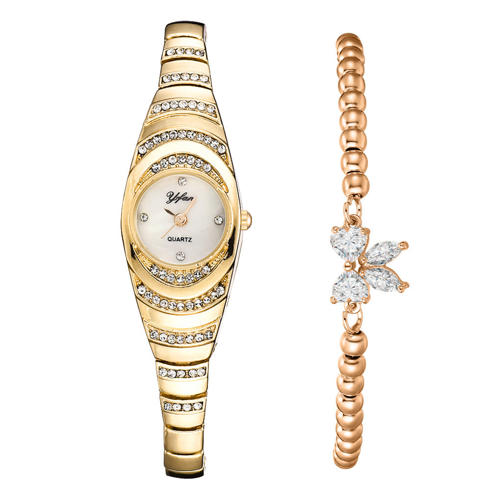 Rina Bracelet Watch for Women | Elegant Rhinestone Design, Durable Fit 3
