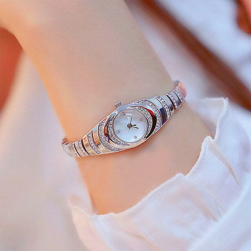 Rina Bracelet Watch for Women | Elegant Rhinestone Design, Durable Fit 5
