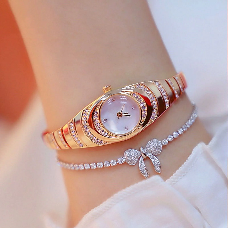 Rina Bracelet Watch for Women | Elegant Rhinestone Design, Durable Fit 8
