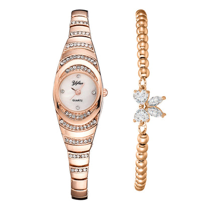Rina Bracelet Watch for Women | Elegant Rhinestone Design, Durable Fit 9