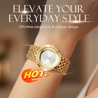 Rina Retro Watch | Quartz Movement, Water Resistant 1
