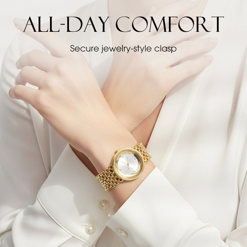 Rina Retro Watch | Quartz Movement, Water Resistant 3