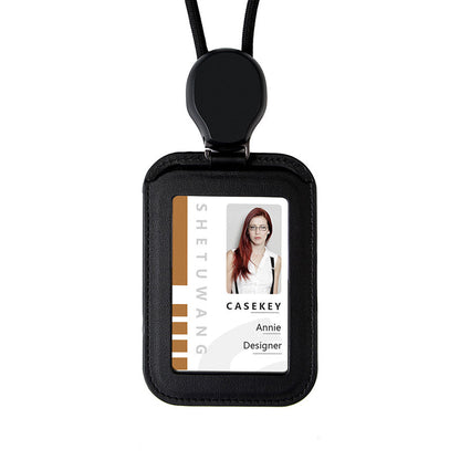 Rita ID Badge Holder | Retractable with Comfortable Lanyard 0