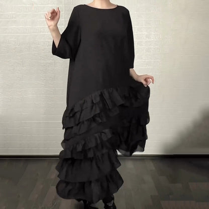 Ruffle Flowy Dress | Oversized, Lightweight 2