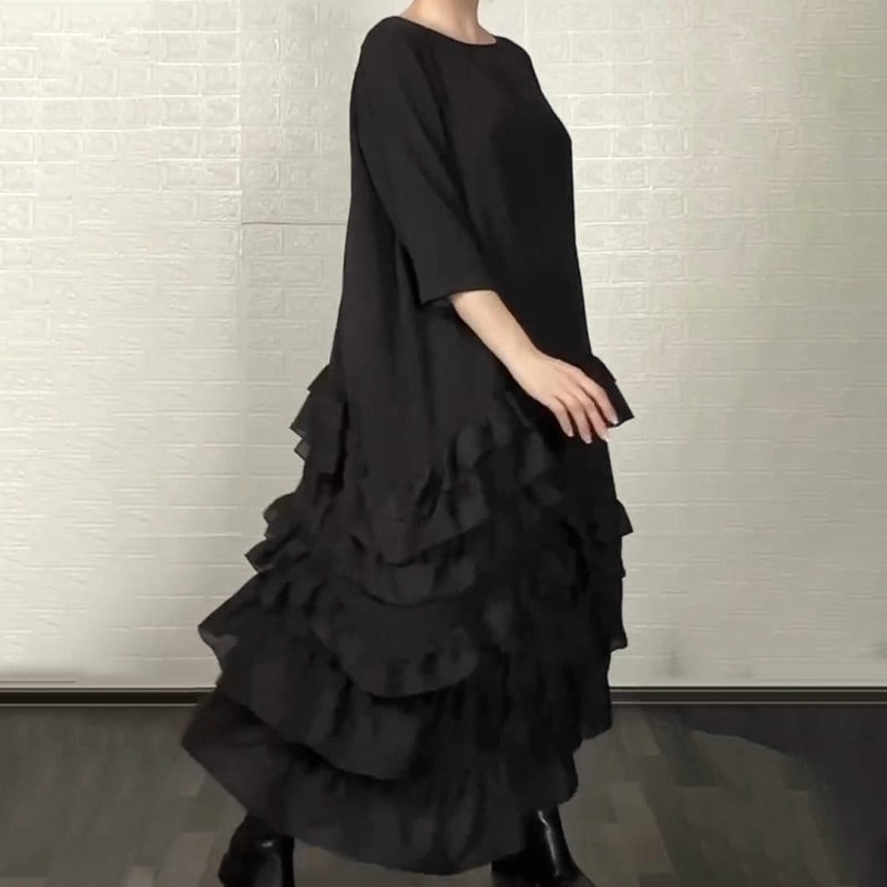 Ruffle Flowy Dress