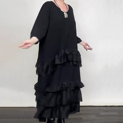 Ruffle Flowy Dress | Oversized, Lightweight 4