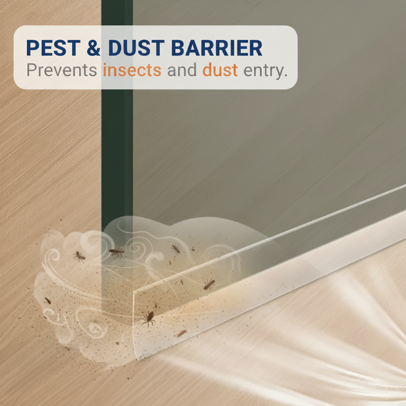 SealPro Weather Stripping | Self-Adhesive Door and Window Seal Strip 4