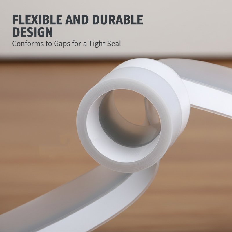 SealPro Weather Stripping | Self-Adhesive Door and Window Seal Strip 7