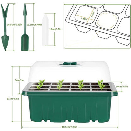 Seda Seed Starter Tray | Grow Light Included 8