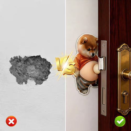 Shiba Inu Door Stopper | 3D Self-Adhesive Stress Relief 6