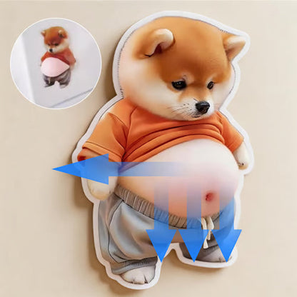 Shiba Inu Door Stopper | 3D Self-Adhesive Stress Relief 8