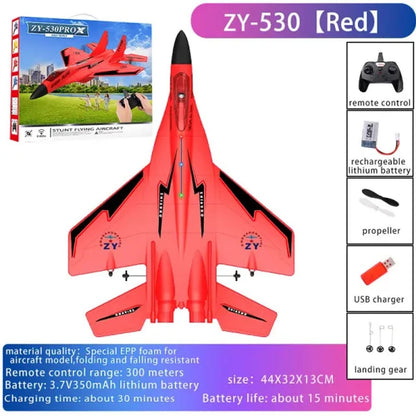 SkyBlaze Fighter Jet Toy | Long-Range, Easy to Fly 0