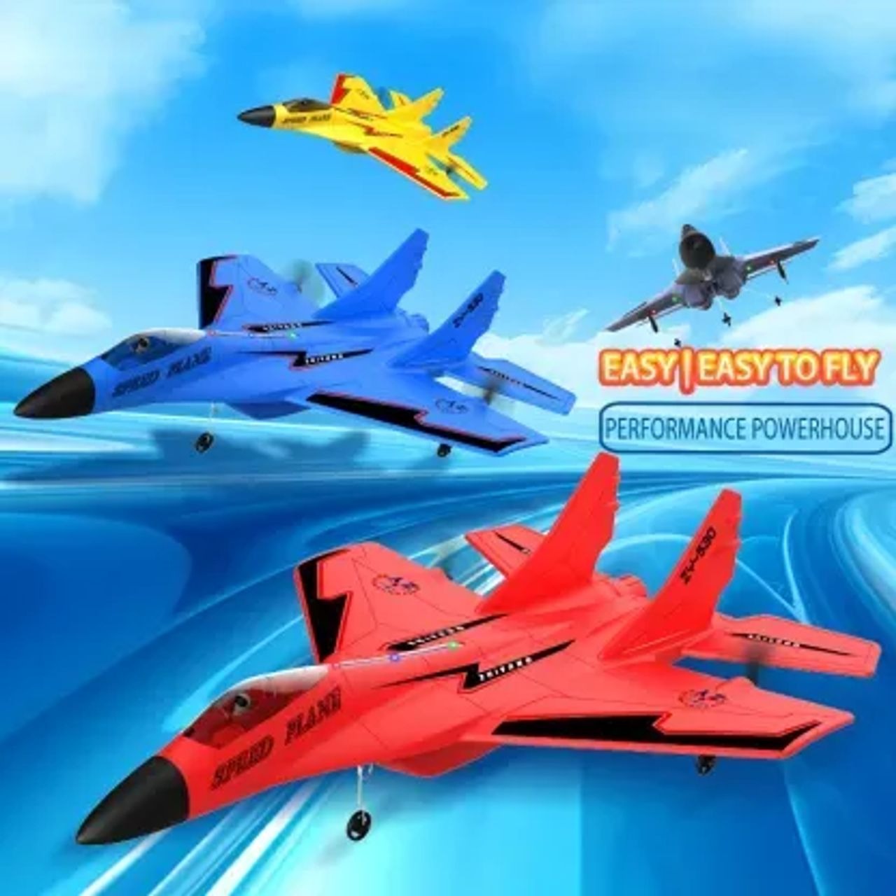 SkyBlaze Fighter Jet Toy | Long-Range, Easy to Fly 5