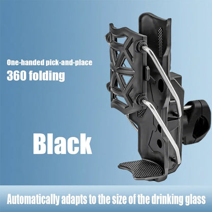 Sleek Cup Holder | Adjustable, Weather-Resistant, 360-Degree Rotation 3