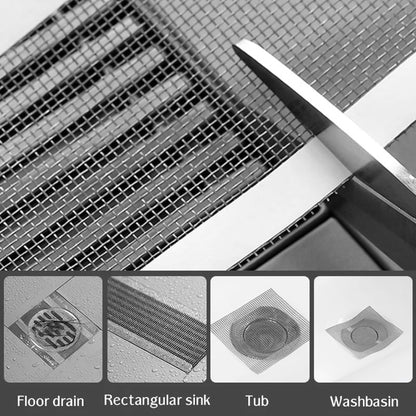 Sleek Drain Guard | Self-Adhesive, Waterproof PVC Stickers 1