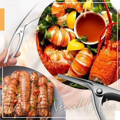 Sleek Shrimp Deveiner Tool | Ergonomic Stainless Steel Peeler 4