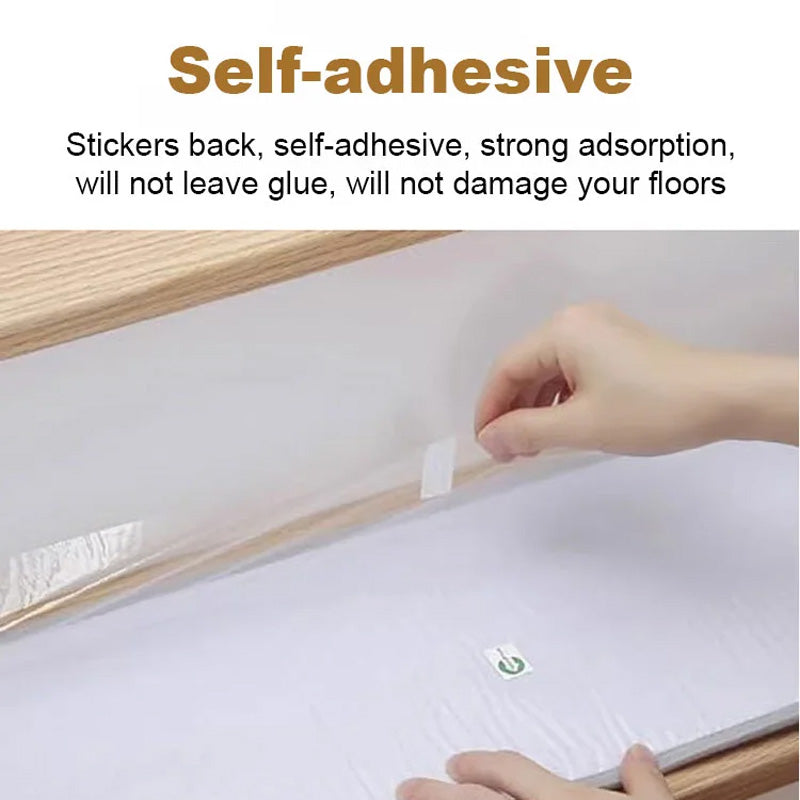 Sleek Stair Mats | Non-Slip, Noise-Reducing 4
