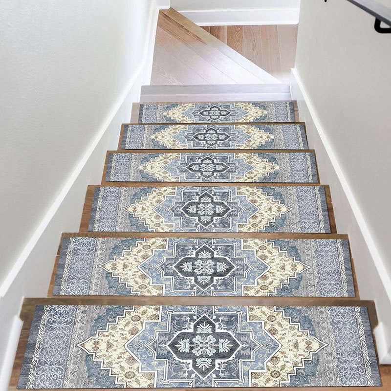Sleek Stair Mats | Non-Slip, Noise-Reducing 8