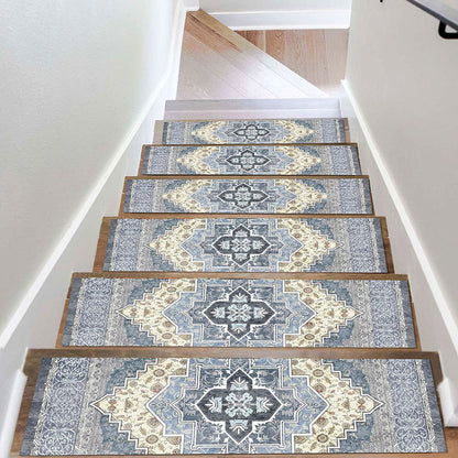 Sleek Stair Mats | Non-Slip, Noise-Reducing 8