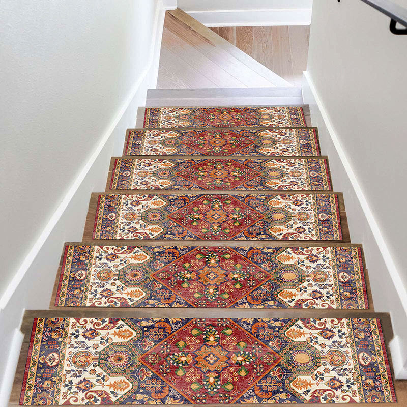 Sleek Stair Mats | Non-Slip, Noise-Reducing 9