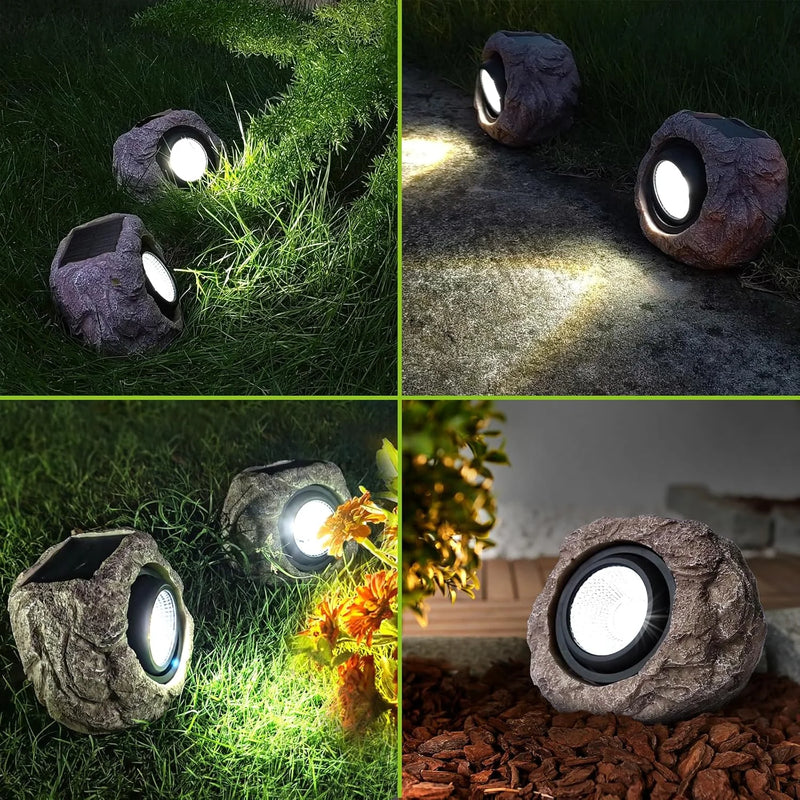 Sola Rock Lamp | Solar Powered, Waterproof 1