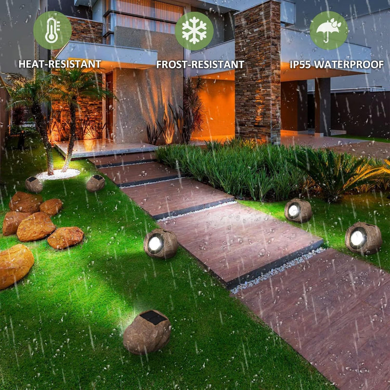 Sola Rock Lamp | Solar Powered, Waterproof 3