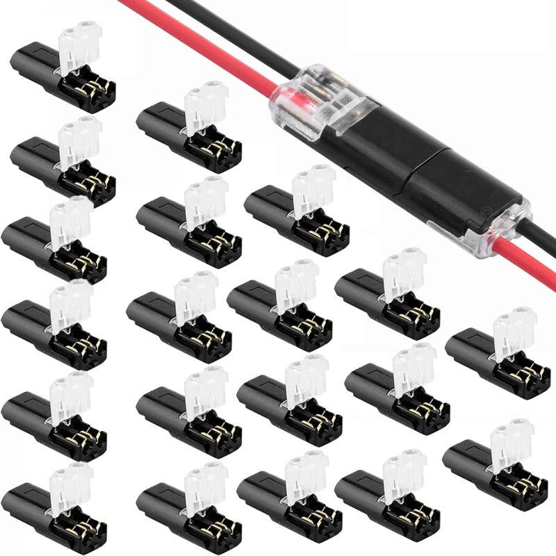 Sola Wire Connector | 2-Pin Solderless Electrical Wire Connectors for LED Strips 7