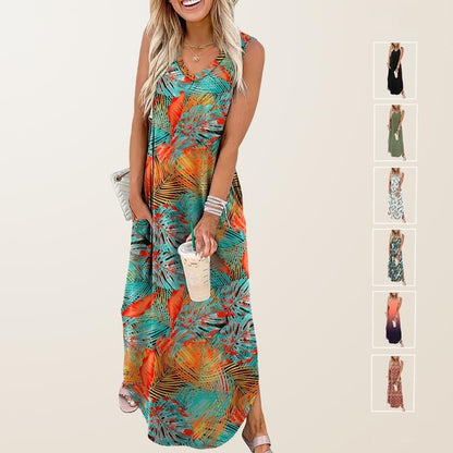 Soleil Maxi Dress | Flowy, Lightweight with Pockets for Women, Plus Size Options Available 0