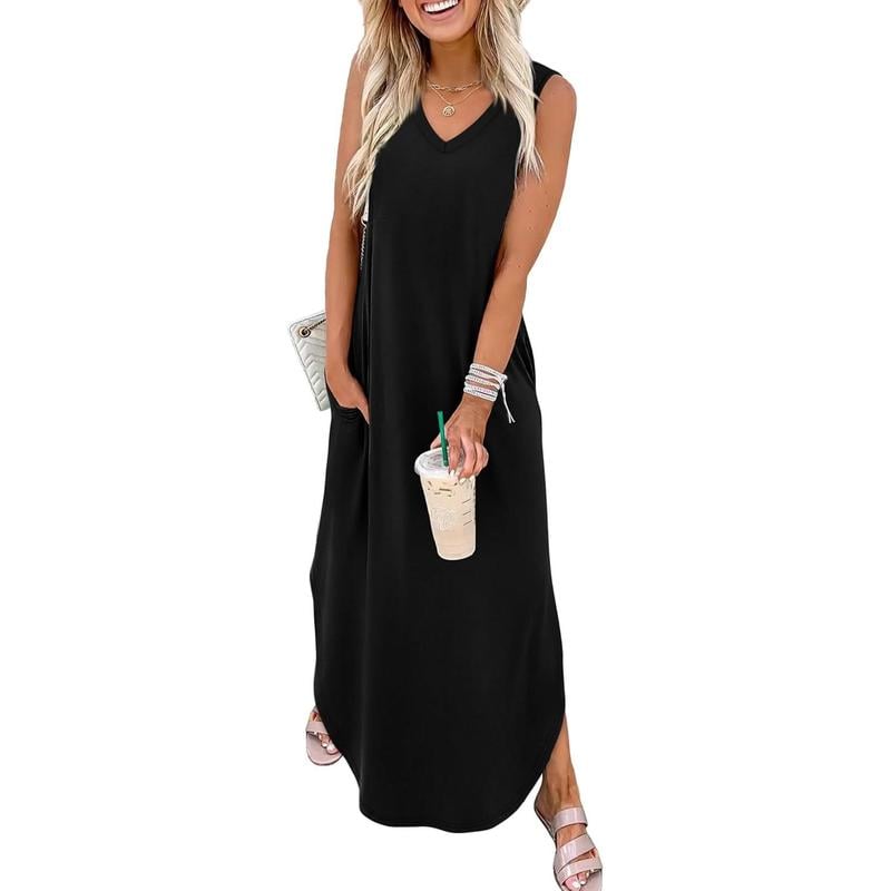 Soleil Maxi Dress | Flowy, Lightweight with Pockets for Women, Plus Size Options Available 1