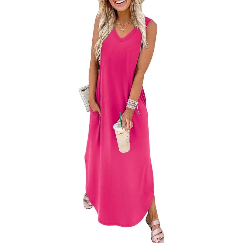 Soleil Maxi Dress | Flowy, Lightweight with Pockets for Women, Plus Size Options Available 2