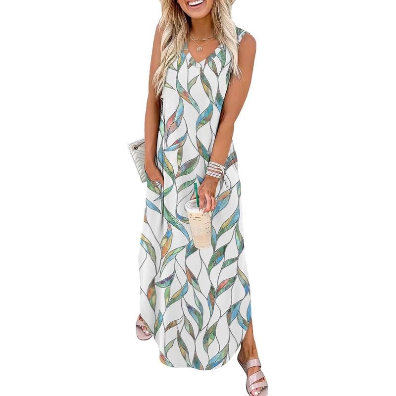 Soleil Maxi Dress | Flowy, Lightweight with Pockets for Women, Plus Size Options Available 5