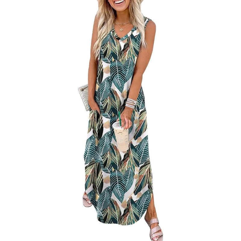 Soleil Maxi Dress | Flowy, Lightweight with Pockets for Women, Plus Size Options Available 6