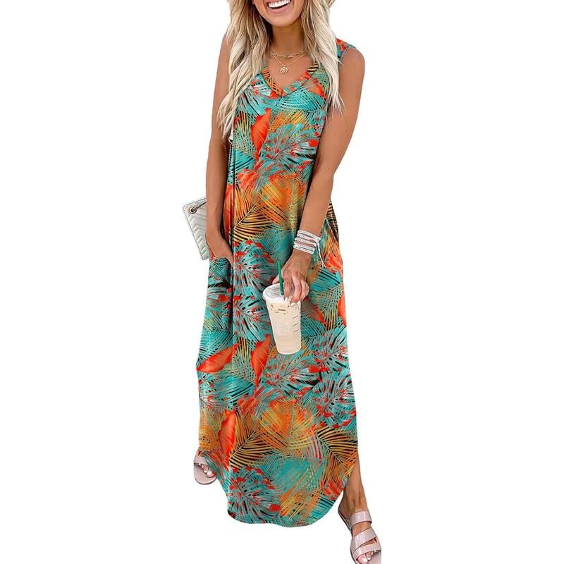 Soleil Maxi Dress | Flowy, Lightweight with Pockets for Women, Plus Size Options Available 8