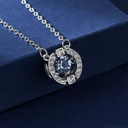 Sparklite Dance Necklace | Sweatproof Rhinestone Design 1