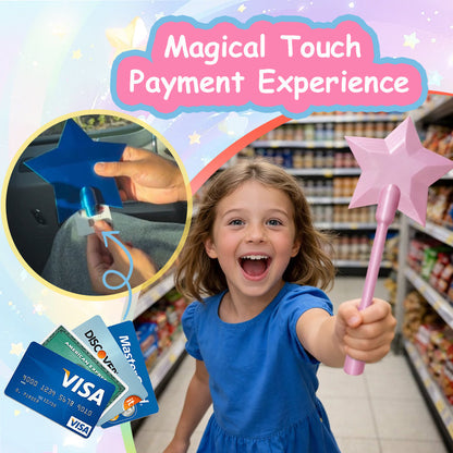 Sparky Credit Card Holder | Fun Star Wand Design, Lightweight and Portable 1