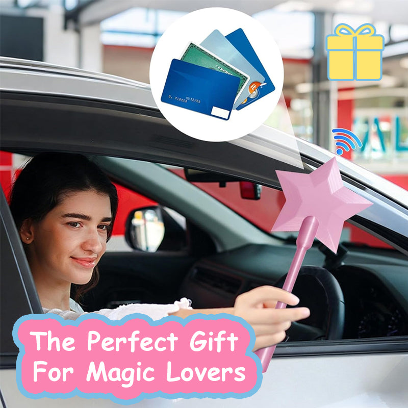 Sparky Credit Card Holder | Fun Star Wand Design, Lightweight and Portable 5