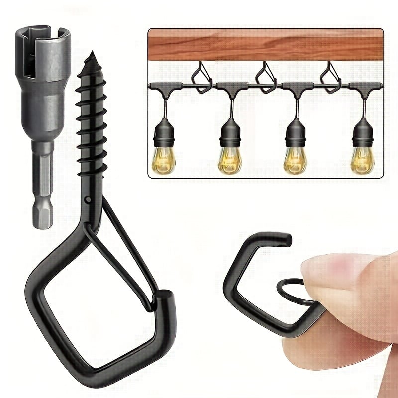 SquaSnap Hanging Hooks | Durable Stainless Steel, Easy to Use 1