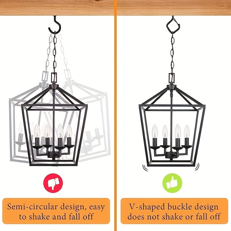 SquaSnap Hanging Hooks | Durable Stainless Steel, Easy to Use 4