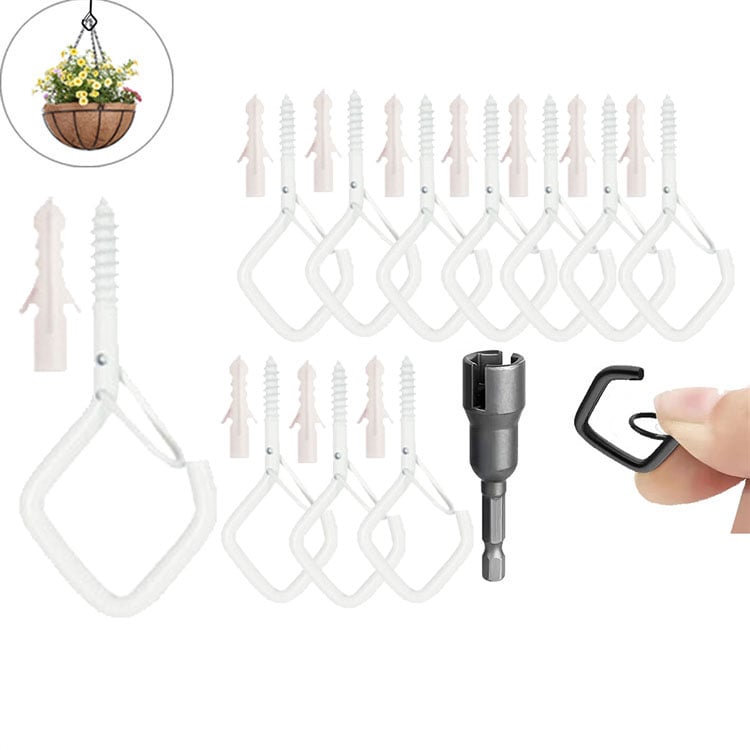 SquaSnap Hanging Hooks | Durable Stainless Steel, Easy to Use 6