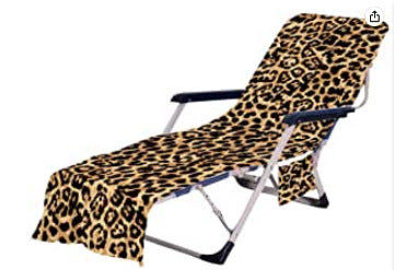 Sunny Lounger Towel | Quick-Dry, Portable with Pockets 13