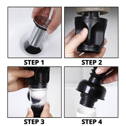 Telo Drain Pipe | Anti-Odor, Easy Installation, Stainless Steel 5
