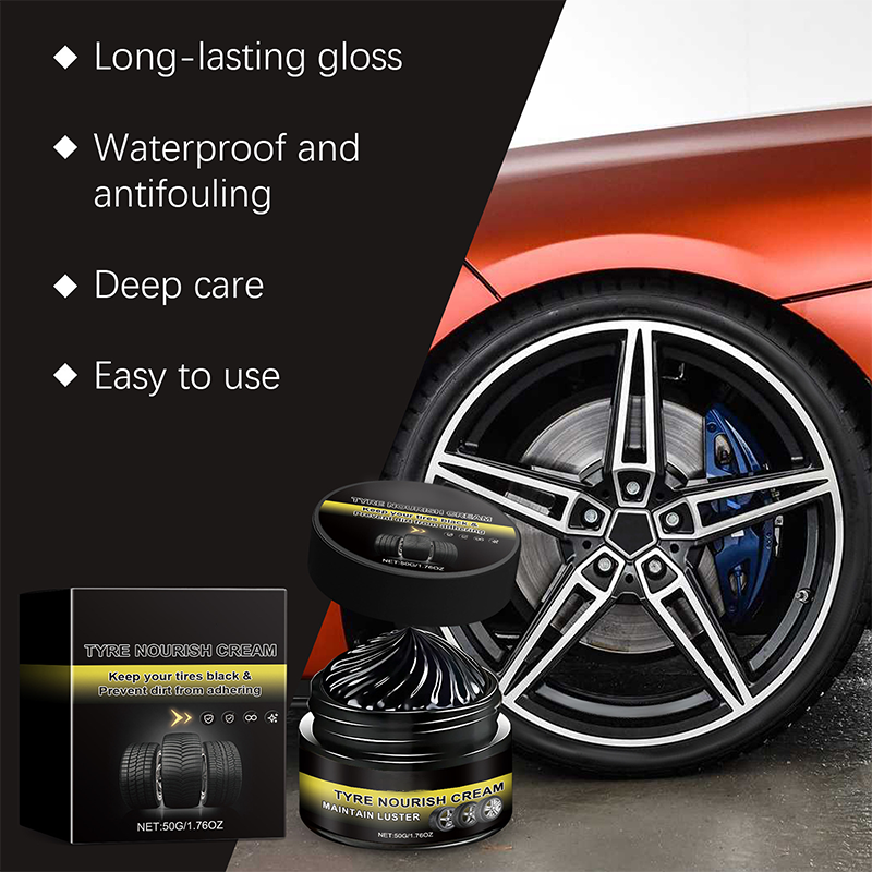 Tire Revive Wax | Restores Deep Black Gloss, UV Protection 0