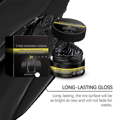 Tire Revive Wax | Restores Deep Black Gloss, UV Protection 2