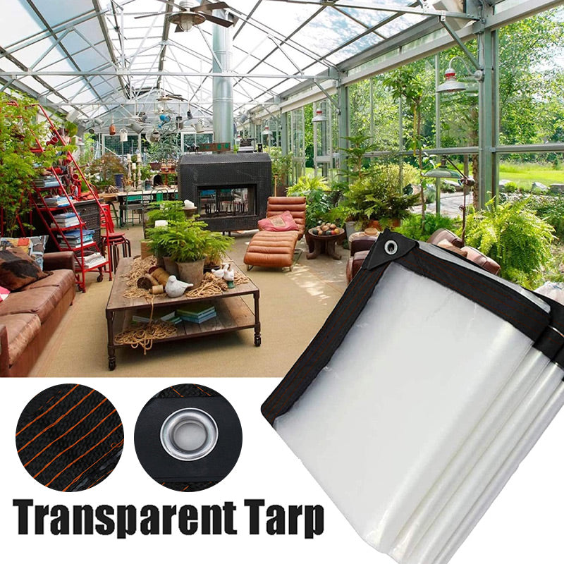 Titan Heavy Duty Tarp | Transparent, Insulated, Tear-Resistant PE 1