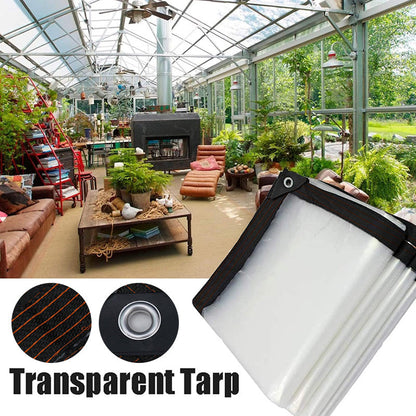 Titan Heavy Duty Tarp | Transparent, Insulated, Tear-Resistant PE 1