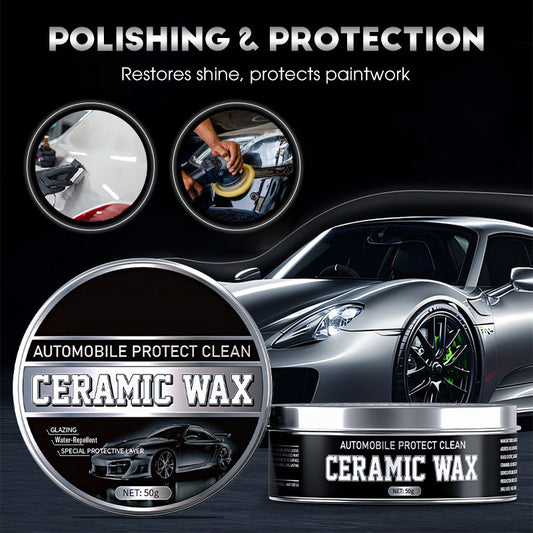 Titanium Car Wax Paste | 2-in-1 Ceramic Polish and Protection 0
