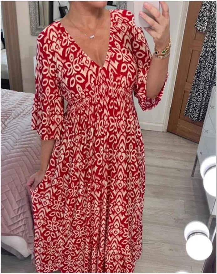 Vera Floral Dress | Vintage Style, Comfortable Fit 0