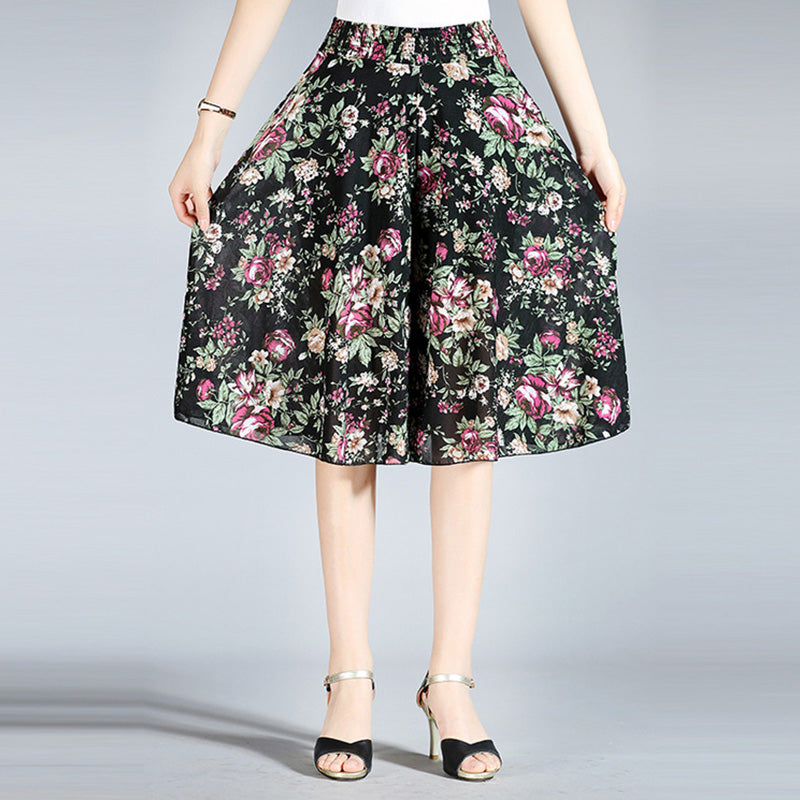 Vera Vintage Culottes | Lightweight Wide Leg Pants for Women 0